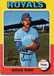 1975 Topps Baseball Cards      364     Doug Bird